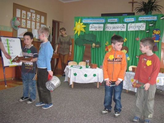 Grafika #45: 12.04.2013 - Międzyprzedszkolny Turniej Wiedzy Ekologicznej pn. "Przyjaciele przyrody"