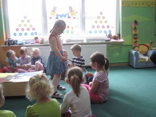 Grafika #5: 10.05.2013 - Zajęcia otwarte w grupie Średniaków