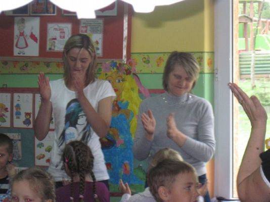 Grafika #19: 10.05.2013 - Zajęcia otwarte w grupie Średniaków