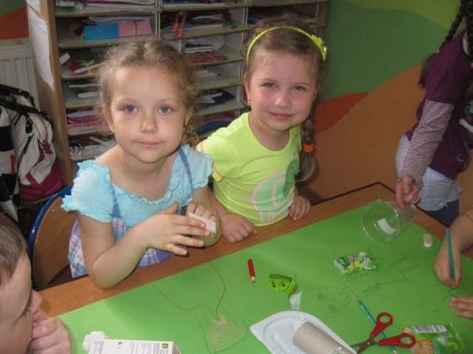 Grafika #25: 10.05.2013 - Zajęcia otwarte w grupie Średniaków