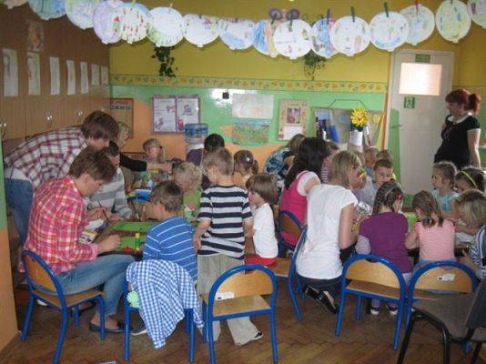 Grafika #30: 10.05.2013 - Zajęcia otwarte w grupie Średniaków