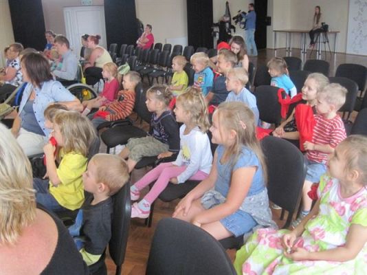 Grafika #1: 27.08.2013 - Podsumowanie wakacji w Gminnym Ośrodku Kultury i Sportu w Wicku