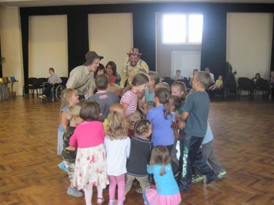 Grafika #30: 27.08.2013 - Podsumowanie wakacji w Gminnym Ośrodku Kultury i Sportu w Wicku