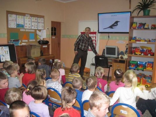 Grafika #14: 07.11.2013 - Spotkanie z p.Bogusławem Kotlarz - ornitologiem