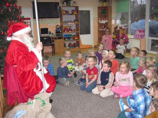 Grafika #9: 06.12.2013 - Odwiedziny św. Mikołaja