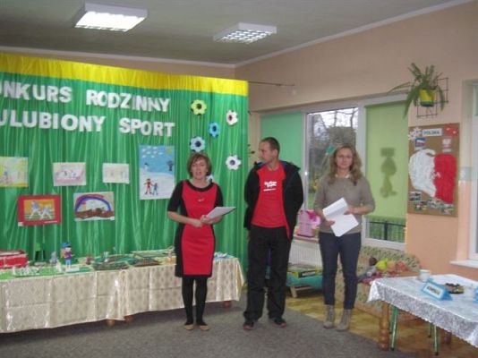 Grafika #35: 27.11.2013 - Roztrzygnięcie Konkursu Rodzinnego pt. "Ulubiony Sport"