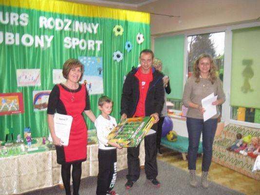 Grafika #36: 27.11.2013 - Roztrzygnięcie Konkursu Rodzinnego pt. "Ulubiony Sport"