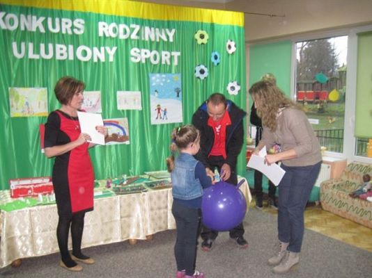 Grafika #38: 27.11.2013 - Roztrzygnięcie Konkursu Rodzinnego pt. "Ulubiony Sport"