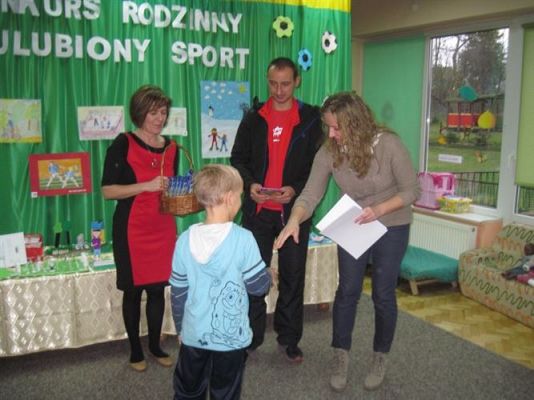 Grafika #41: 27.11.2013 - Roztrzygnięcie Konkursu Rodzinnego pt. "Ulubiony Sport"
