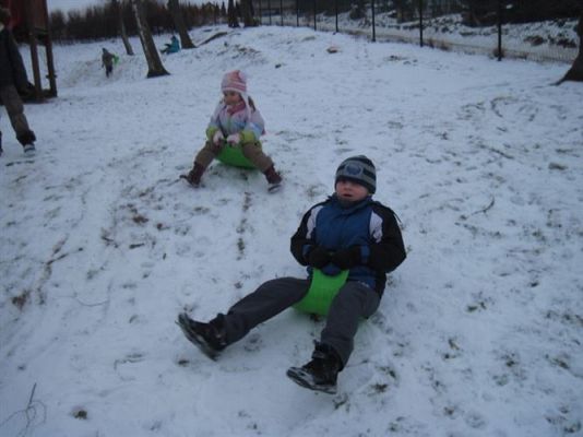 Grafika #19: 23.01.2014 - Jak spędzamy ferie w przedszkolu