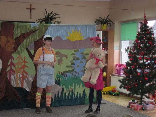 Grafika #2: 14.01.2014 - Teatrzyk pt."Zaczarowana baśń o przyjaźni"