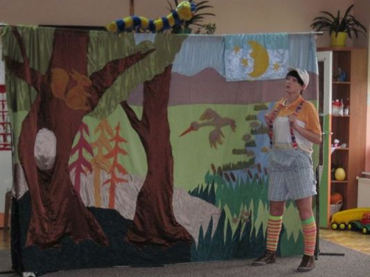 Grafika #12: 14.01.2014 - Teatrzyk pt."Zaczarowana baśń o przyjaźni"