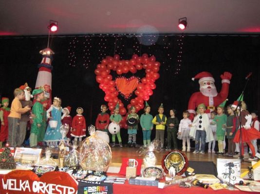 Grafika #14: 12.01.2014 - Występy naszych przedszkolaków na 22 Finale WOŚP