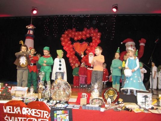 Grafika #20: 12.01.2014 - Występy naszych przedszkolaków na 22 Finale WOŚP