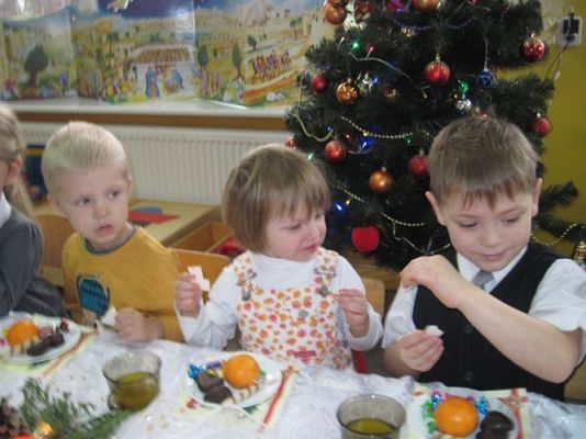 Grafika #14: 20.12.2013 - Wigilia w naszym przedszkolu