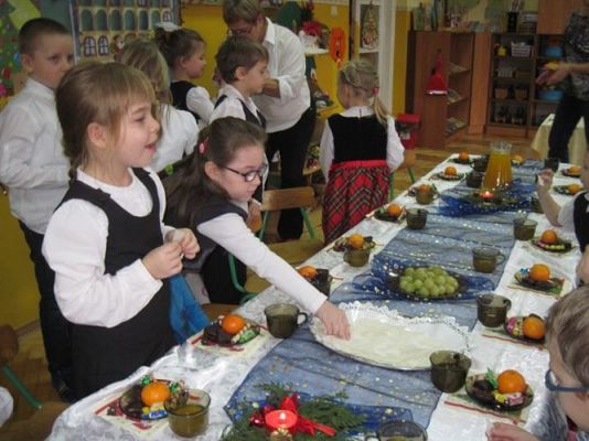 Grafika #18: 20.12.2013 - Wigilia w naszym przedszkolu