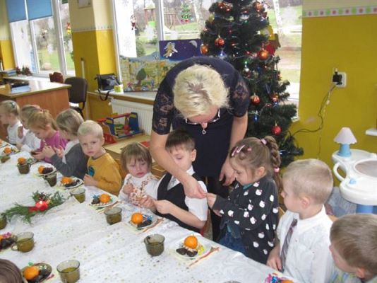 Grafika #19: 20.12.2013 - Wigilia w naszym przedszkolu