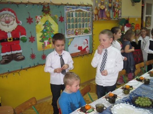 Grafika #22: 20.12.2013 - Wigilia w naszym przedszkolu