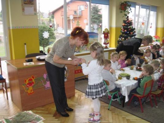 Grafika #24: 20.12.2013 - Wigilia w naszym przedszkolu