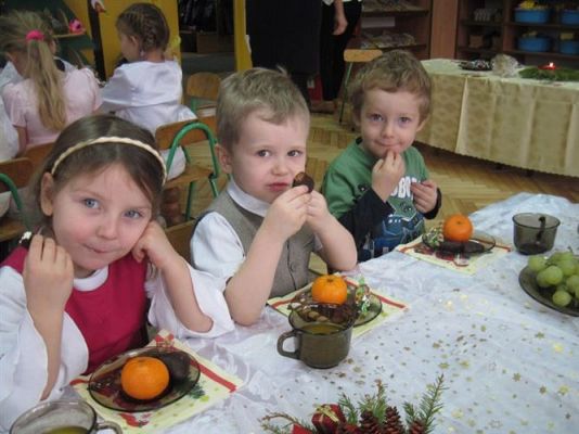 Grafika #29: 20.12.2013 - Wigilia w naszym przedszkolu