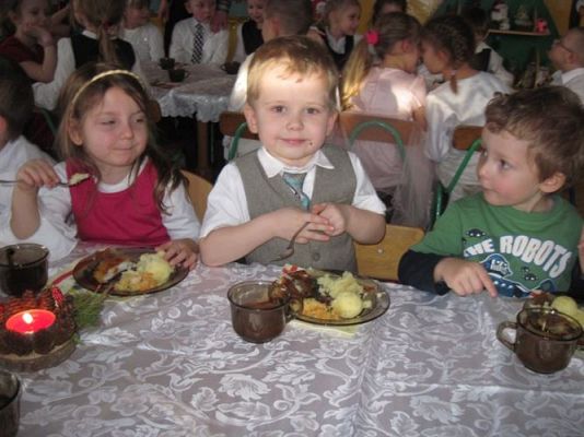 Grafika #45: 20.12.2013 - Wigilia w naszym przedszkolu