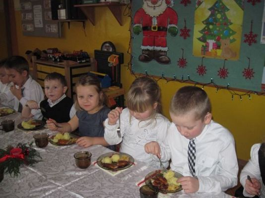 Grafika #50: 20.12.2013 - Wigilia w naszym przedszkolu