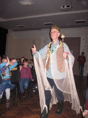 Grafika #26: 11.12.2013 - Przedstawienie teatralne "Rybak-król" w Gokis w Wicku