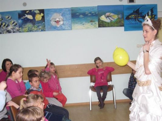 Grafika #74: 05.03.2014 - Warsztaty edukacyjne pn."Mroźne eksperymenty" w GOKiS w Wicku