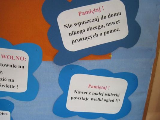 Grafika #5: 27.02.2014 - Konkurs edukacyjny - "Jestem bezpieczny, bo wiem"