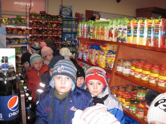 Grafika #8: 20.02.2014 - Z wizytą w sklepie spożywczym