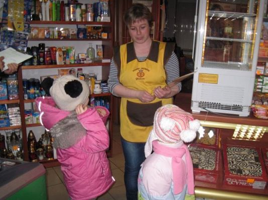 Grafika #13: 20.02.2014 - Z wizytą w sklepie spożywczym