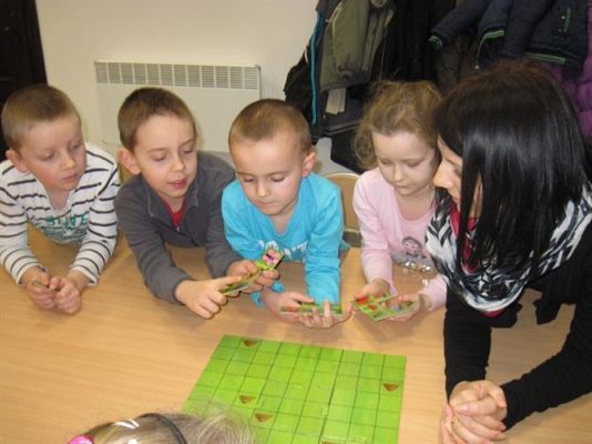Grafika #33: 18.02.2014 - Warsztaty edukacyjne w Muzeum Przyrodniczym w Rąbce koło Łeby