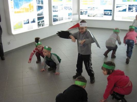 Grafika #39: 18.02.2014 - Warsztaty edukacyjne w Muzeum Przyrodniczym w Rąbce koło Łeby