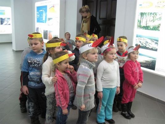 Grafika #42: 18.02.2014 - Warsztaty edukacyjne w Muzeum Przyrodniczym w Rąbce koło Łeby