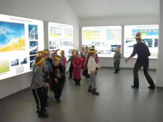 Grafika #44: 18.02.2014 - Warsztaty edukacyjne w Muzeum Przyrodniczym w Rąbce koło Łeby