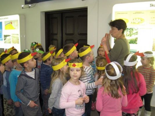 Grafika #63: 18.02.2014 - Warsztaty edukacyjne w Muzeum Przyrodniczym w Rąbce koło Łeby