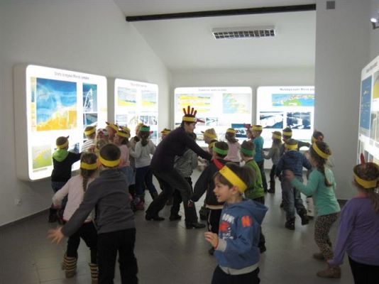 Grafika #65: 18.02.2014 - Warsztaty edukacyjne w Muzeum Przyrodniczym w Rąbce koło Łeby