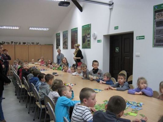 Grafika #73: 18.02.2014 - Warsztaty edukacyjne w Muzeum Przyrodniczym w Rąbce koło Łeby