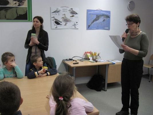 Grafika #74: 18.02.2014 - Warsztaty edukacyjne w Muzeum Przyrodniczym w Rąbce koło Łeby