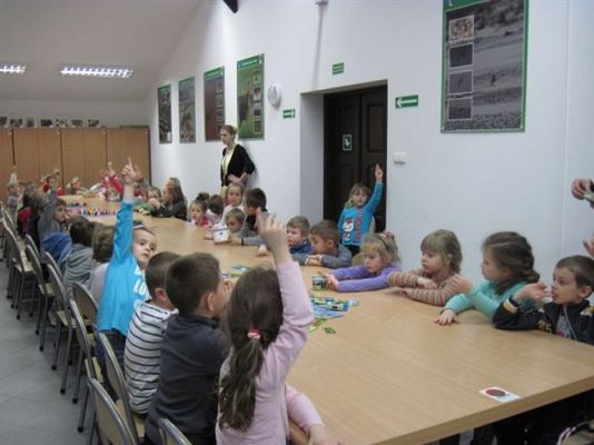 Grafika #75: 18.02.2014 - Warsztaty edukacyjne w Muzeum Przyrodniczym w Rąbce koło Łeby