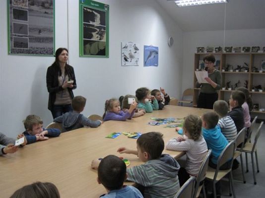 Grafika #76: 18.02.2014 - Warsztaty edukacyjne w Muzeum Przyrodniczym w Rąbce koło Łeby