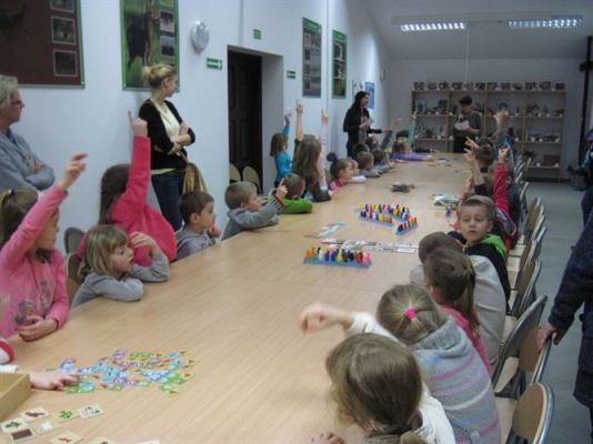 Grafika #78: 18.02.2014 - Warsztaty edukacyjne w Muzeum Przyrodniczym w Rąbce koło Łeby