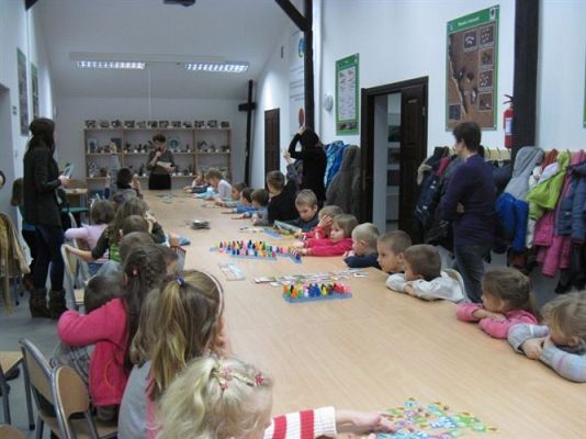 Grafika #79: 18.02.2014 - Warsztaty edukacyjne w Muzeum Przyrodniczym w Rąbce koło Łeby