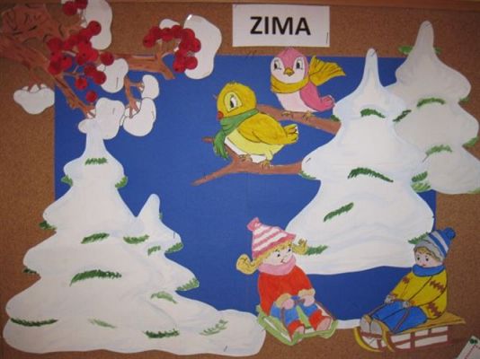 Grafika #12: Zimowe dekoracje