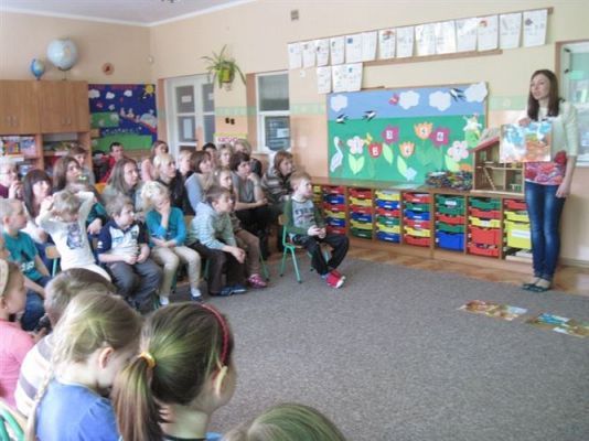 Grafika #2: 02.04.2014 - Zajęcia otwarte dla rodziców w grupie Starszaków