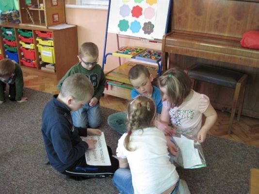 Grafika #6: 02.04.2014 - Zajęcia otwarte dla rodziców w grupie Starszaków