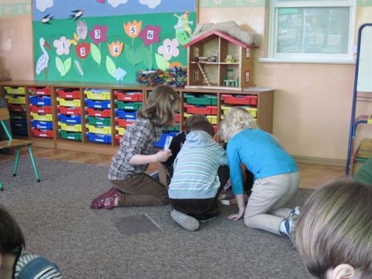 Grafika #9: 02.04.2014 - Zajęcia otwarte dla rodziców w grupie Starszaków