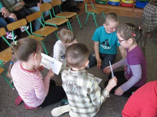 Grafika #10: 02.04.2014 - Zajęcia otwarte dla rodziców w grupie Starszaków