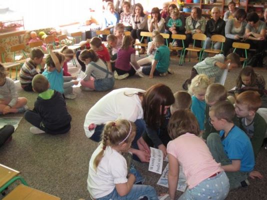 Grafika #12: 02.04.2014 - Zajęcia otwarte dla rodziców w grupie Starszaków