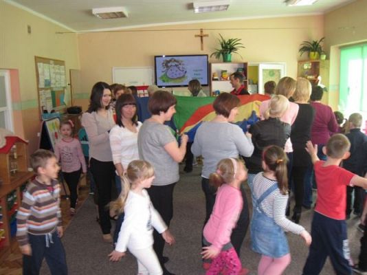 Grafika #14: 02.04.2014 - Zajęcia otwarte dla rodziców w grupie Starszaków